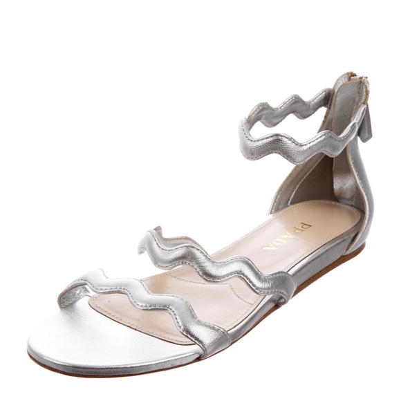 Prada Leather Sandals - Picture 1 of 5